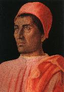 Andrea Mantegna Portrait of the Protonary Carlo de Medici oil painting